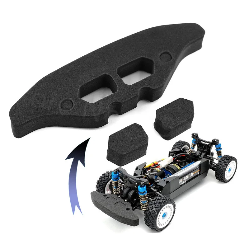 Front Bumper Sponge Foam Upgrade Spare For TAMIYA XV02 XV-02 1/10 Models RC Car Accessories 51701