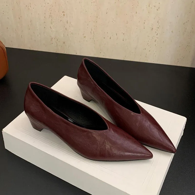 female-pointed-toe-women-flats-shoes-2025-new-arrival-ballet-low-heels-party-dress-shoes-pumps-fashion-mary-janes-shallow-shoes