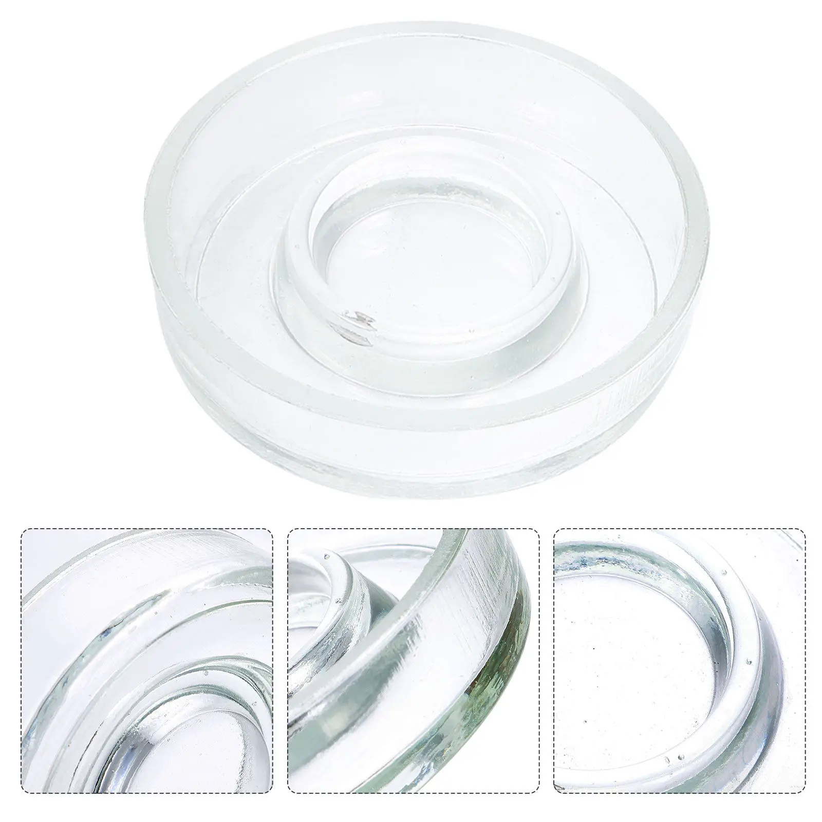 

1 шт. диффузионная чаша с крышкой для анализа почвы, превосходная лабораторная посуда, прочная конструкция, гладкая поверхность, идеально подходит для исследования почвы