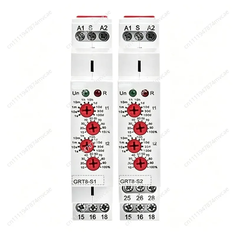 Suitable for GRT8-S1S2 dual time automatic non infinite loop relay 220V