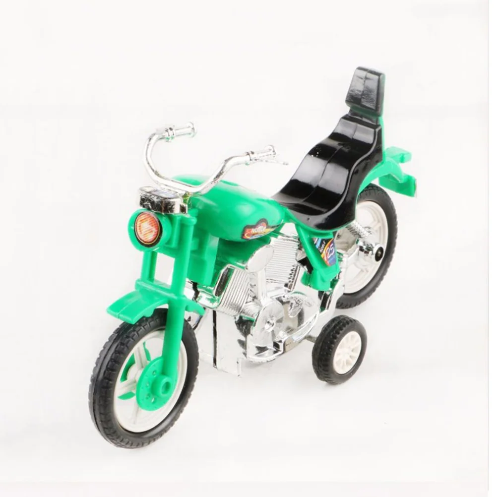 4 Pcs Early Educational Toy Motorcycle Inertial Motorbike Toys Cars Kids Friction Powered Airplane