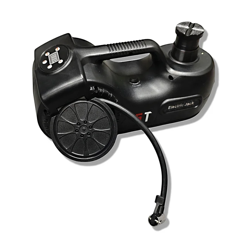 PeiqiFactory جودة عالية 12 فولت 5 طن سيارة الإطارات الكهربائية رفع سيارة تعمل بالبطارية جاك الهيدروليكية الهواء نفخ سيارة تتحرك جاك مع P