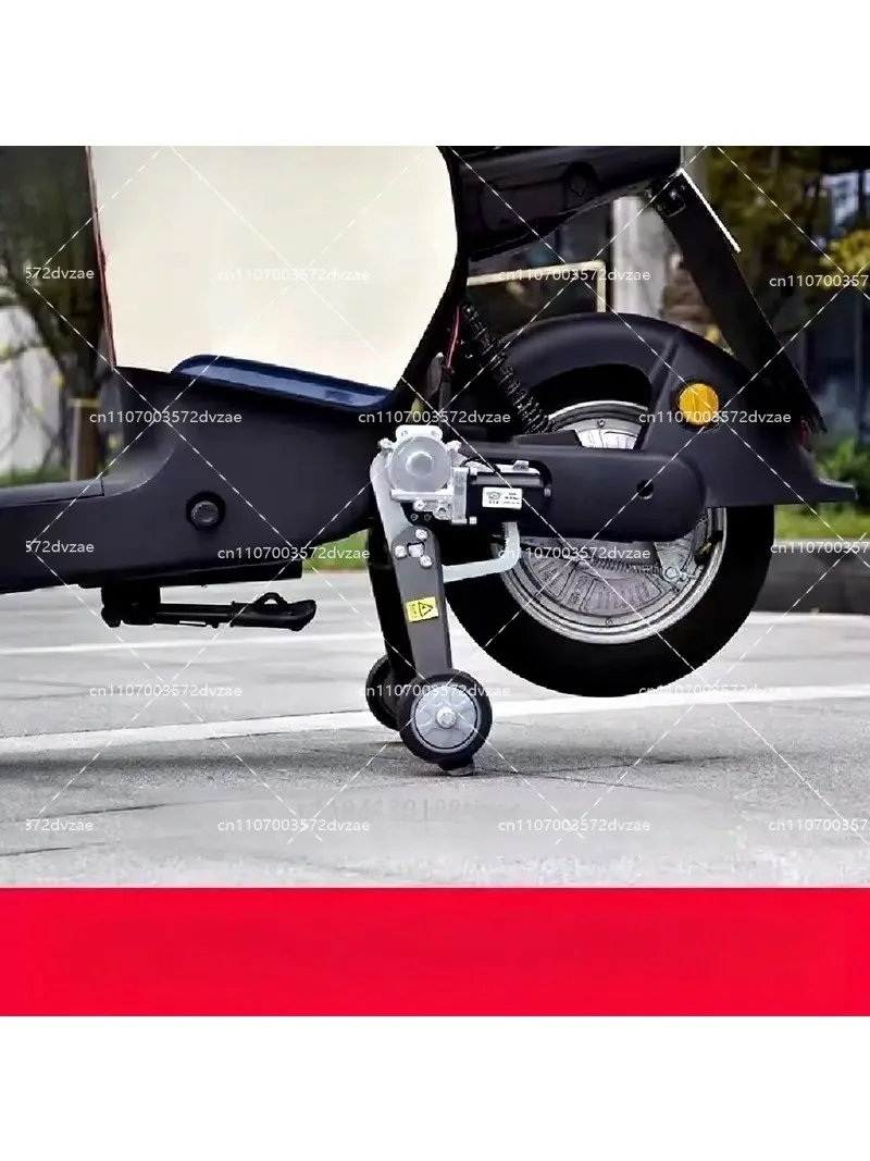 Electric Vehicle Intelligent Auxiliary Wheel Lifting System for Beginner Learning, Not for Motorcycles