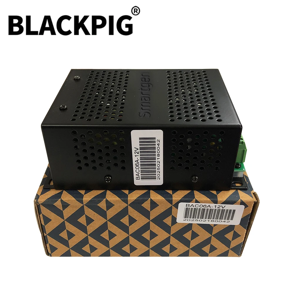

SmartGen BAC06A DC12V 6A 24V 3A Generator Auto Intelligent Battery Charger Float Charging Module Adapter Copy Type 6A