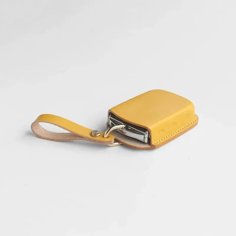 for Volvo XC60 XC90 S60 XC40 Leather Handmade Key Bag High End Car Key Cover Exquisite
