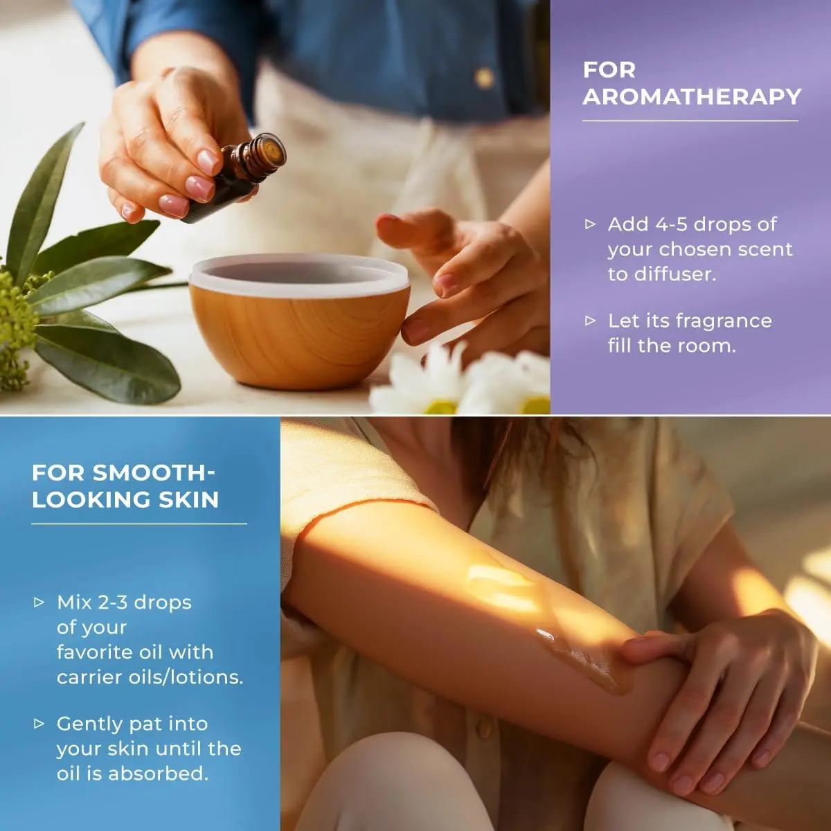 2026 عيد الميلاد الليمون النقي الحلو البرتقال الأوكالبتوس الخزامى النعناع روزماري 6 قطعة/المجموعة تدليك زيت عطري مجموعة هدية