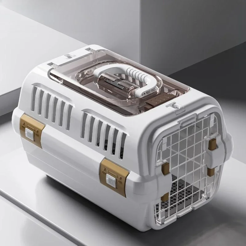 Cat Air Case Portable Cat Go Out Home Cat Bag Pet Check Car Travel Case