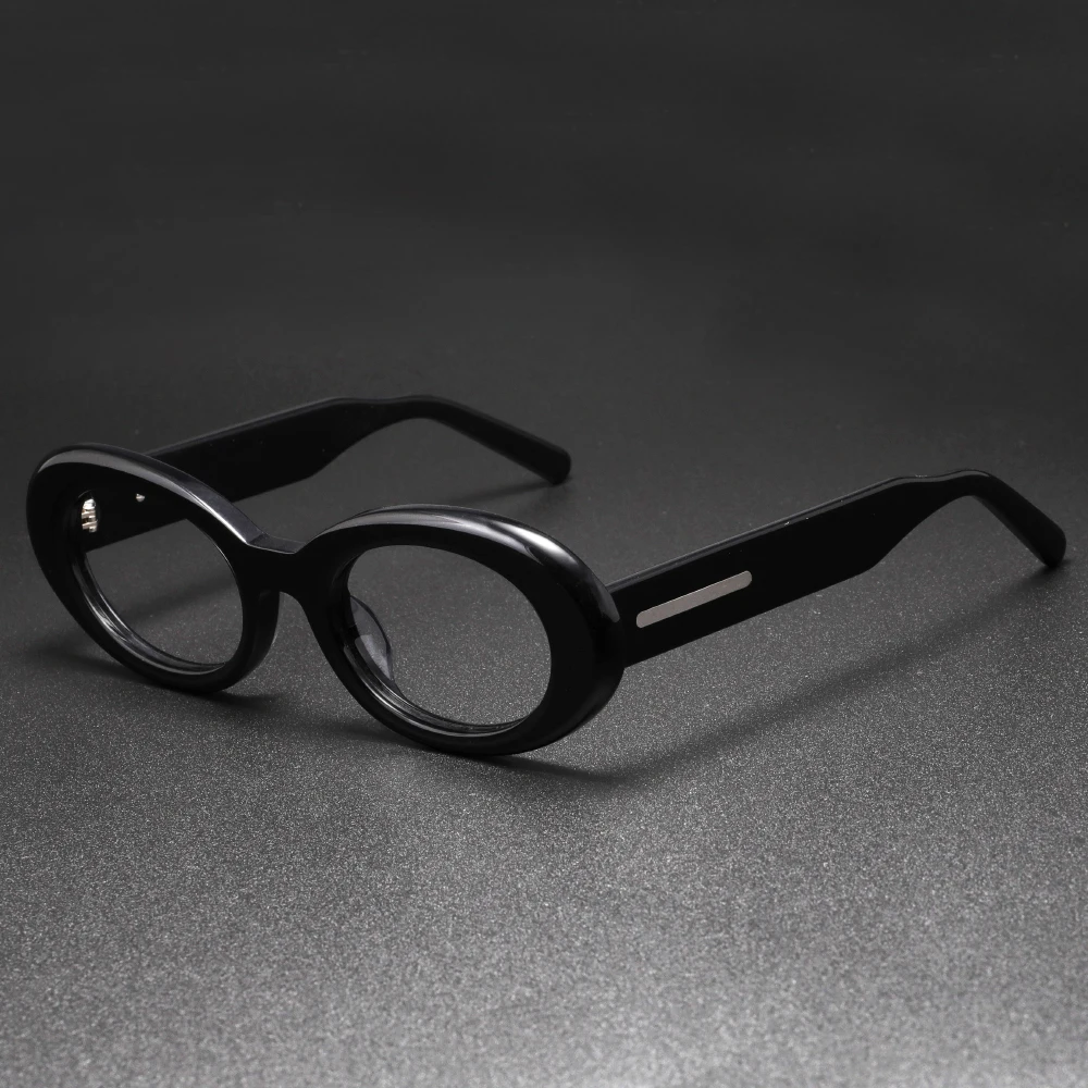 

Ретро ацетатная оправа для очков, винтажные очки по индивидуальному заказу, оптическая оправа для очков по рецепту, ретро люксовый бренд, очки