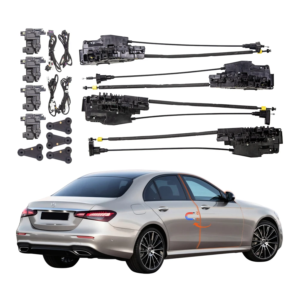 New Embedded Soft Close Door Automatic Doors Lock System Retrofit With 2-Year Warranty For Mercedes-Benz E-Class W214