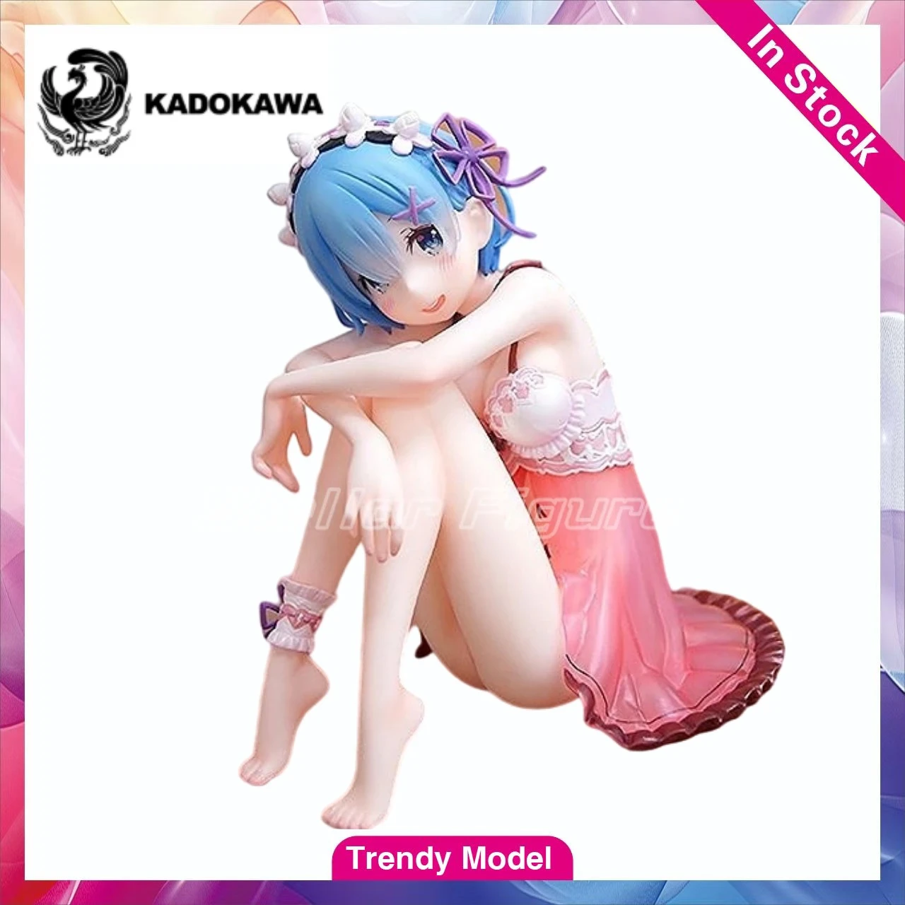 

【TM】In Stock KADOKAWA KDcolle Re Life A Different World From Zero REM 1/7 Figures Model Toy Gift Collection Ornament