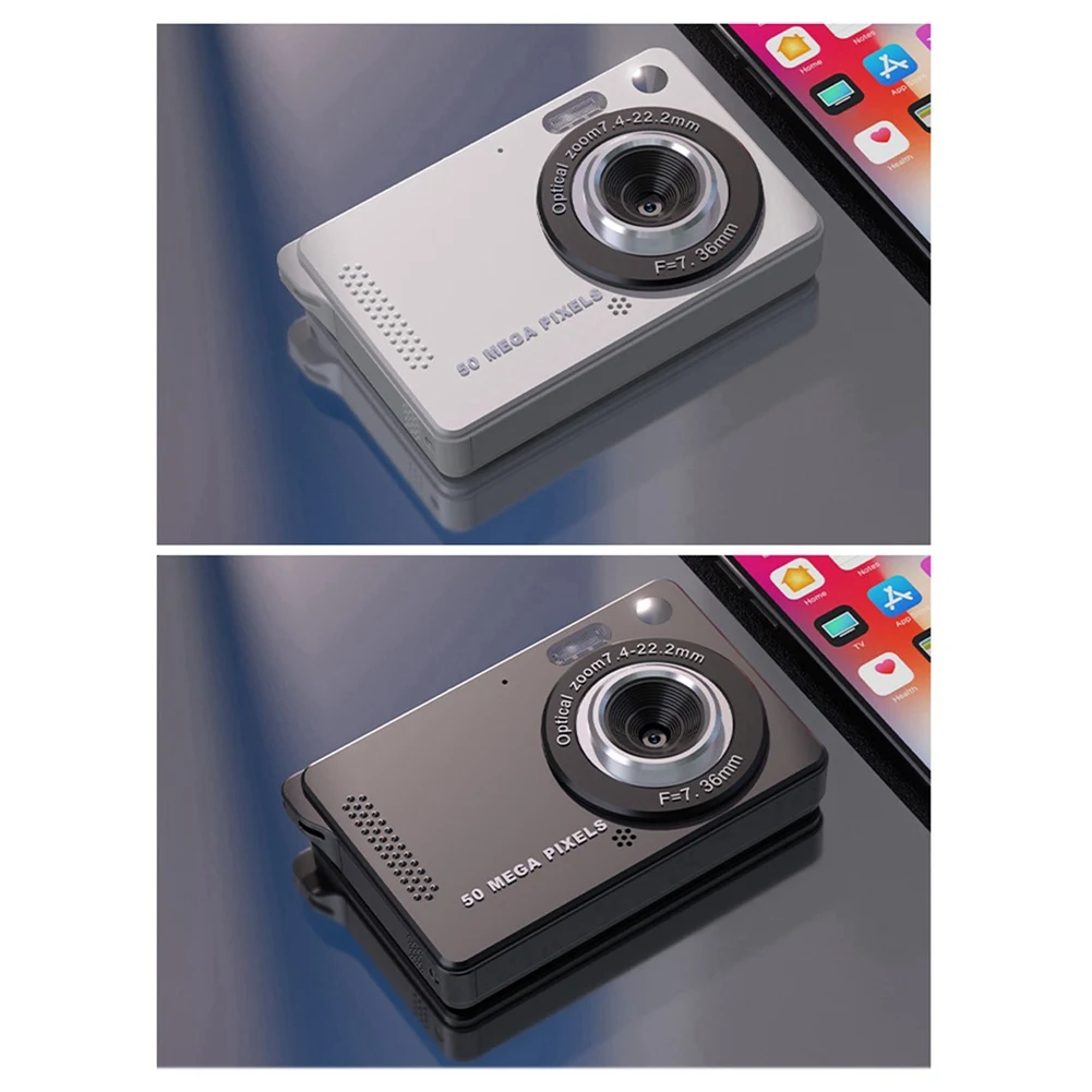 ABJO-M08 Digital Camera Ccd Small Camera For Students Small Portable Retro Campus Card Machine Memory Card