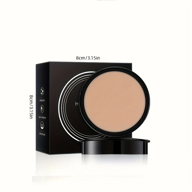 Base en polvo transpirable y impecable: fijación de maquillaje, control de aceite, hidratante y liviana, perfecta para toda la piel