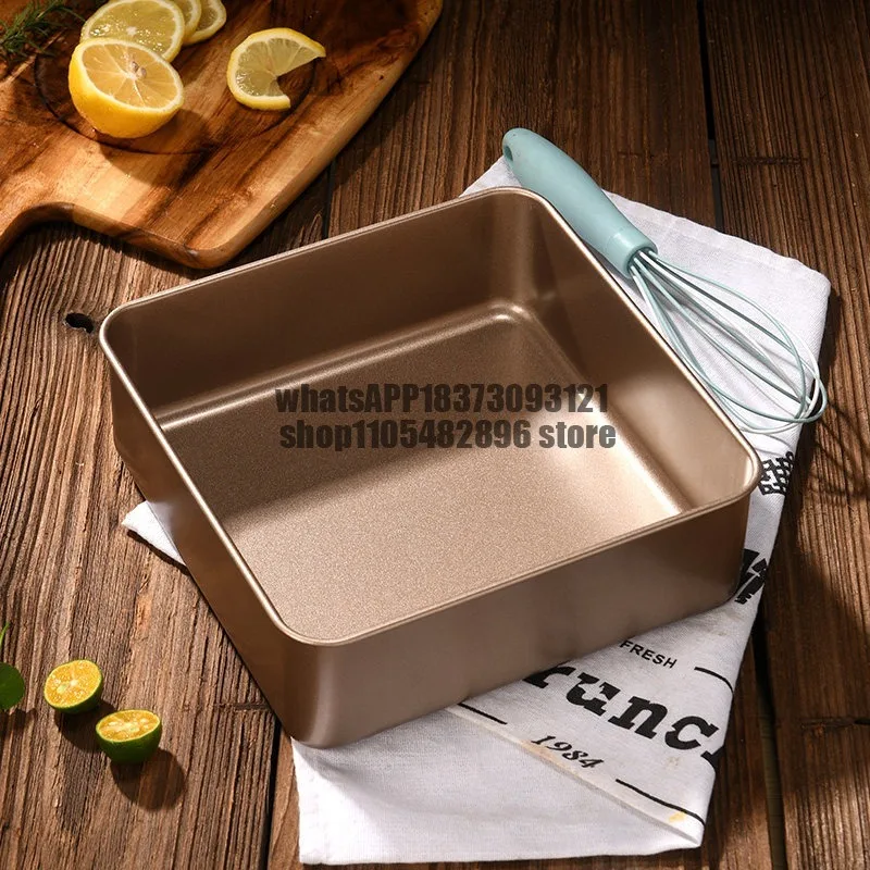 Cake mold baking pan heightened and deepened 6-8-9 inch non-stick oven household baking