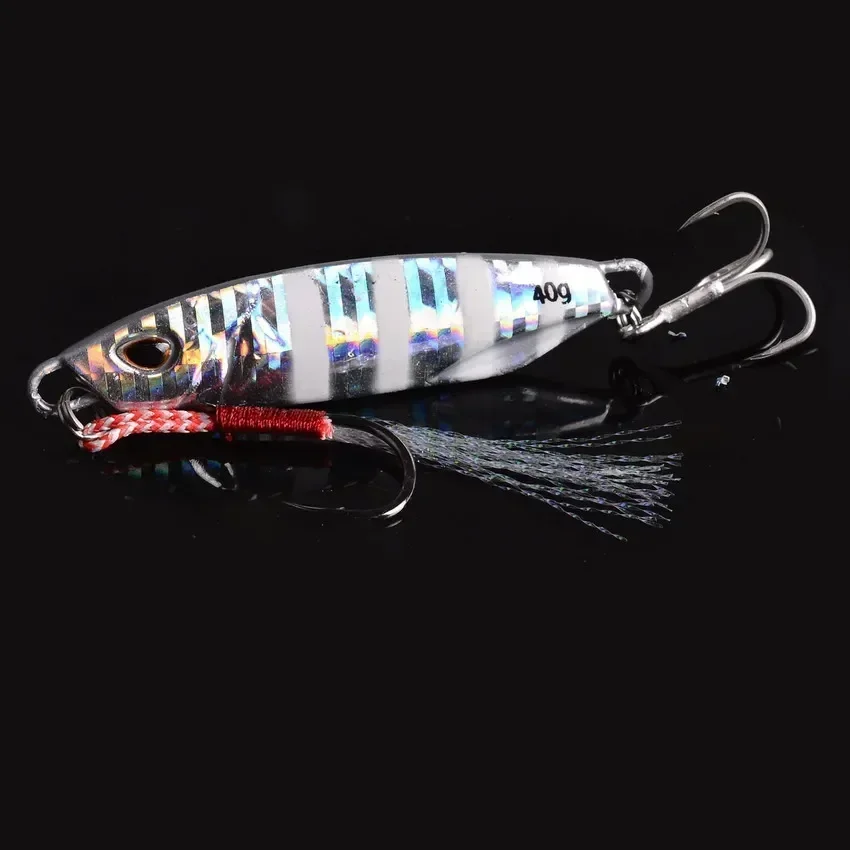 1pcs Metal Cast Jig Spoon 10/15/20/30/40/50g Shore Casting Jigging Fish Sea Bass Pesca Fishing Lure Artificial Bait Tackle