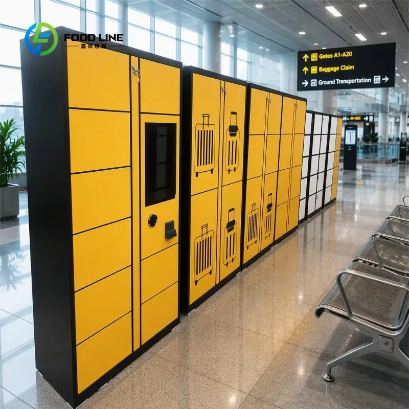 Customized Waterproof Outdoor Smart Locker Barcode Unlock Parcel Takeaway Storage Cabinet