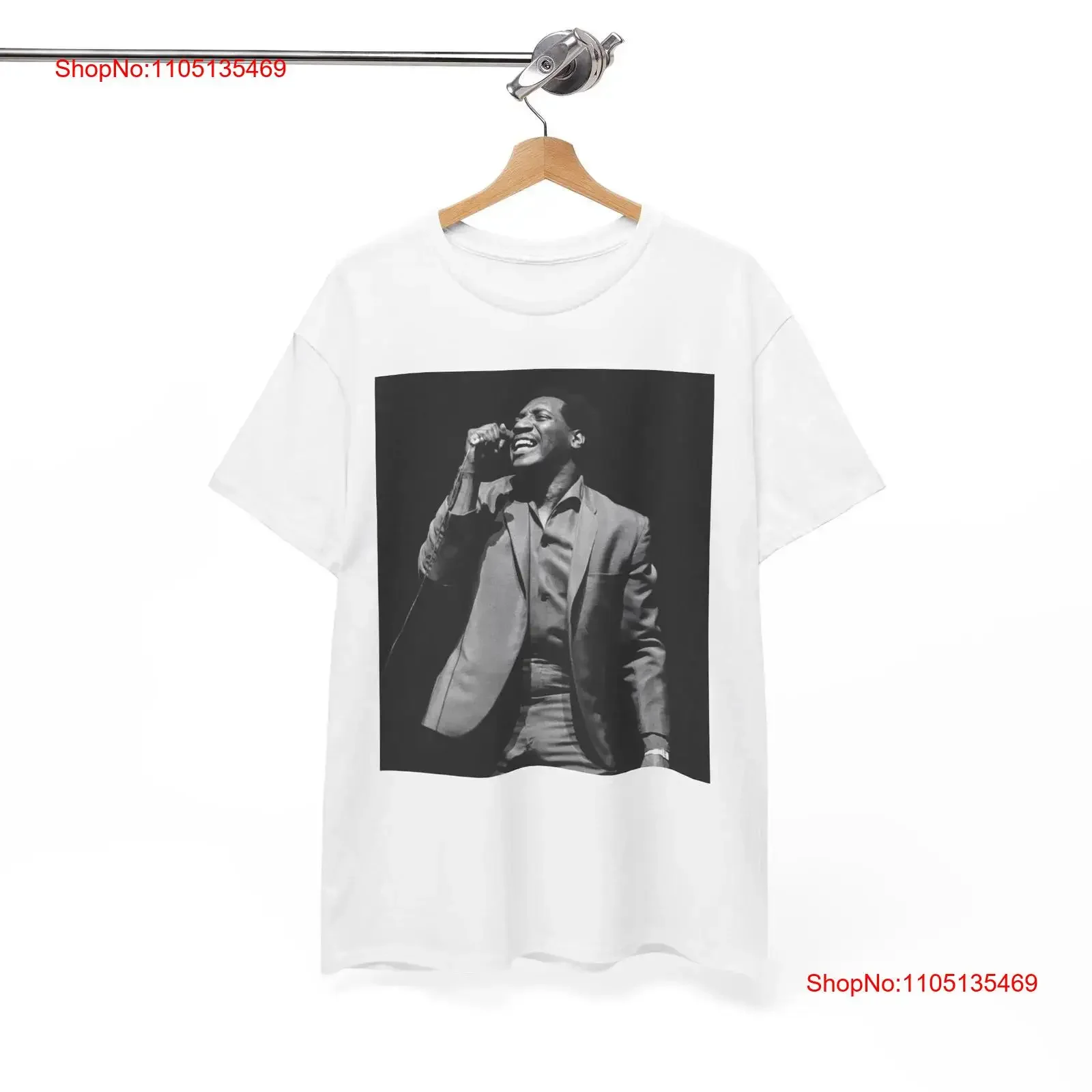 Otis Redding T Shirt Vintage The Dock Of Bay Heavy Cotton vintage Washed homme Unisex Casual designer clothes