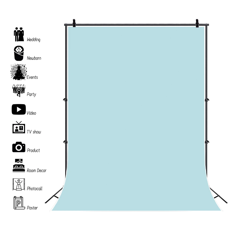 Schwarz Weiß Einfarbig Hintergrund Blau Rosa Hochzeit Kinder Baby Dusche Geburtstag Party Benutzerdefinierte Fotografie Hintergrund Foto Studio
