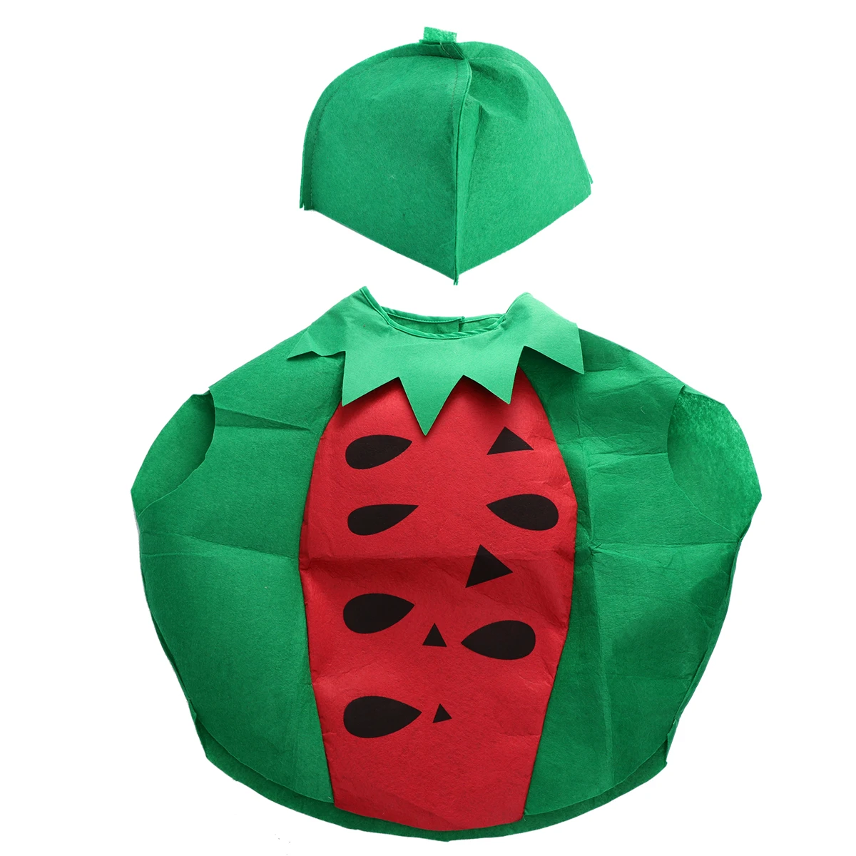 

Kids Watermelon Costumes Adorable Fruit Design Comfortable Wear Halloween Cosplay Kids School Party Toddler Boy Girls Fruit