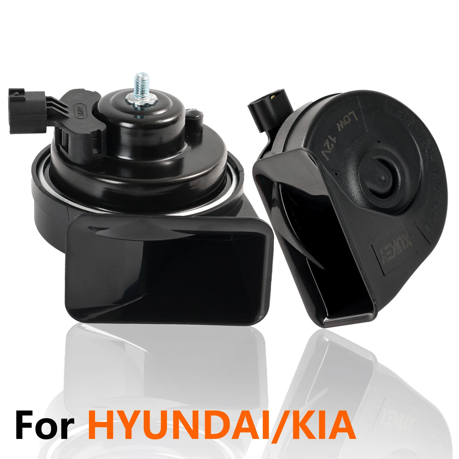 12V 110-125db 410/510Hz High Low Pitch Snail Horn Loud For Kia Rio Sportage Hyundai Solaris Creta / ix25 Accent RB HC Tucson i20