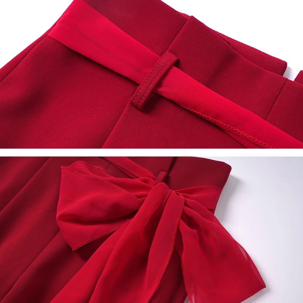 กางเกงเต้นรำสตรีสีดำ กางเกงแฟชั่นสำหรับฝึกซ้อม กางเกงขนนกสีขาว สายสีฟ้า กางเกงทรงตรง กางเกงแซมบ้าคุณภาพสูงสีแดงไวน์