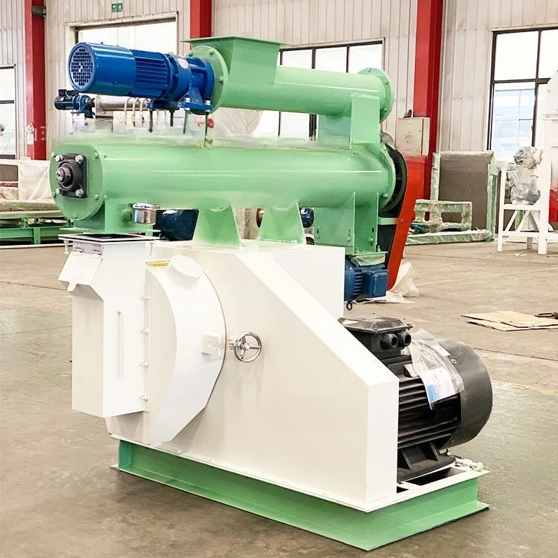 Sika deer corn feed pellet machine, Shandong 250 ring mold feed pellet machine, pig, cattle and sheep feed pellet machine