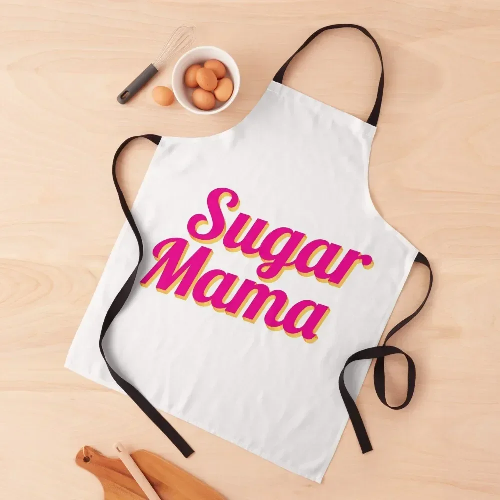 

Sugar Mama Apron Household Items Useful kitchen woman Womens Dresses For Men Apron