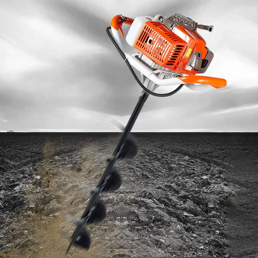 oline Ground Drilling Manual Back Hole Digging Machine