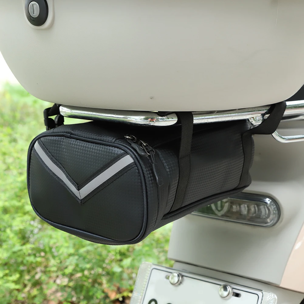 دراجة المقعد الخلفي حقيبة مقاوم للماء دراجة نارية الذيل رف حقيبة عاكسة الدراجة المقعد الخلفي السرج الحقيبة للدراجات النارية دراجة كهربائية