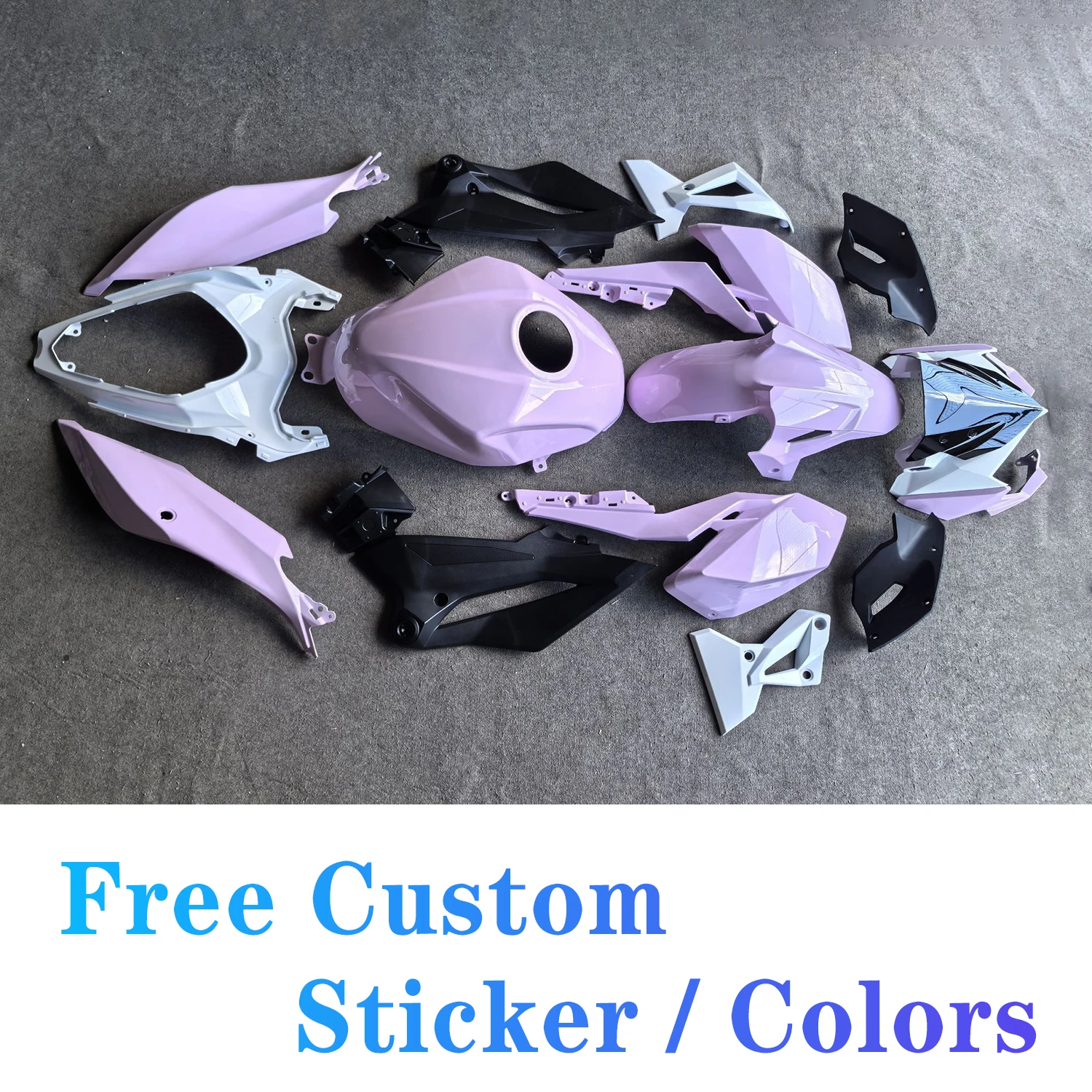 

Подходит для 2018-220 годов Kawasaki Z400, комплект обтекателя мотоцикла + ветровое стекло Z 400 2019 2020 2021 2022 2023 2024