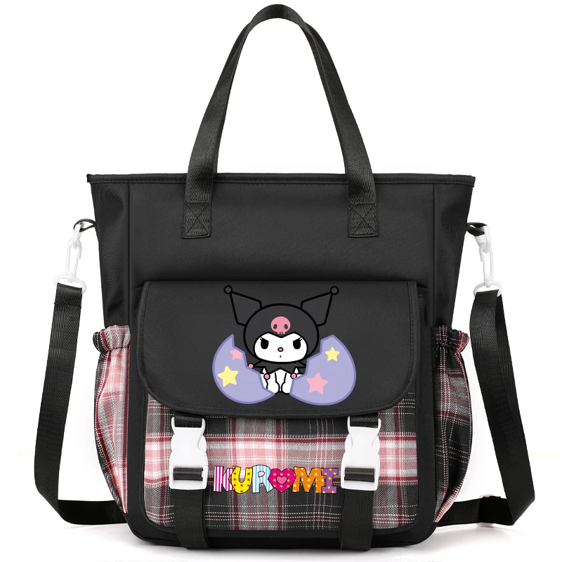 

Anime Kuromi Shoulder Bag Handbag Shoulder Bag for Teenage Girl Boy Back To School Bag Ladies Messenger Bag Men Women Travel Bag