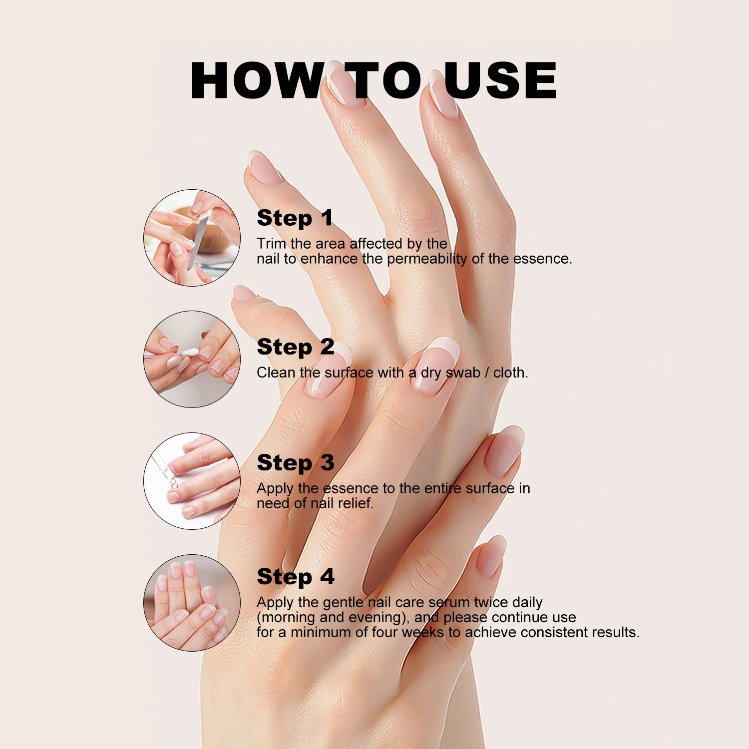 20 ml Nail Serum Nail Treatment Cleaning Nail Care Produce Cleaner Nail Art Manicureed Tool