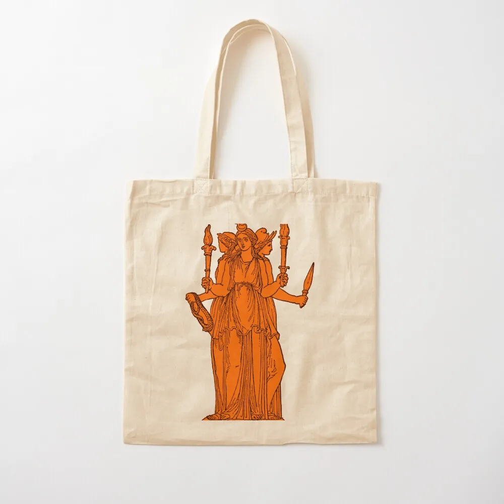 

Greek Goddess Hecate Tote Bag shopping bag Shopping bags tote bags aesthetic Women's beach bags Canvas Tote Bag