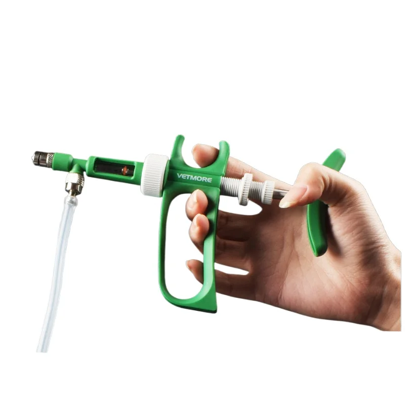 High quality 0.5/1/2ml High Precision  Vaccine Adjustable Continuous Syringe for chicken pig cattle sheep automatic Syringe