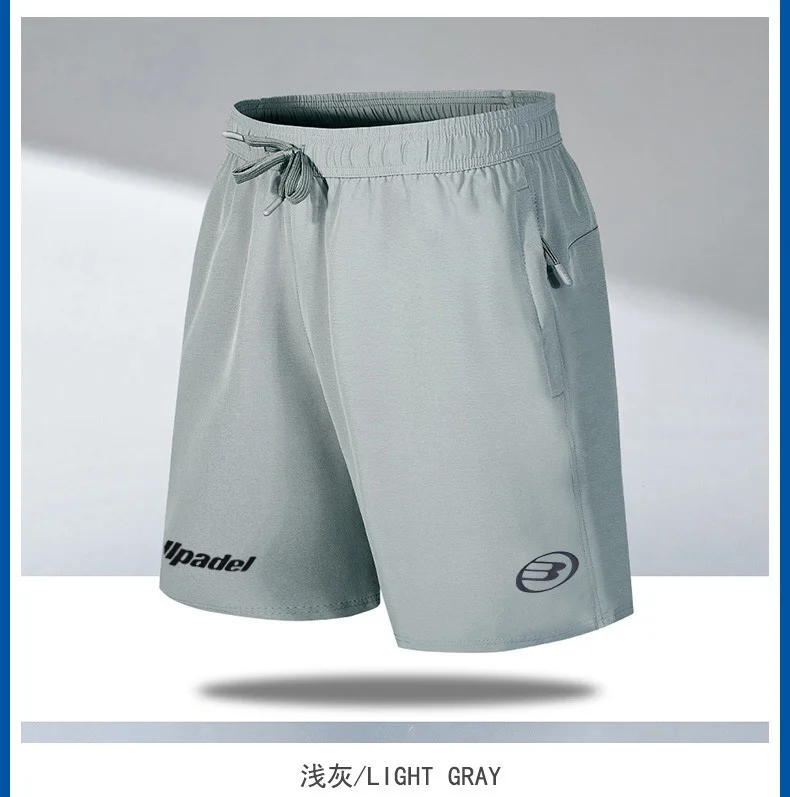 New Summer Men's Sport Shorts Male Breathable Tennis Shorts Quick-Drying Badminton Trousers Outdoor Running Fitness Sportwear