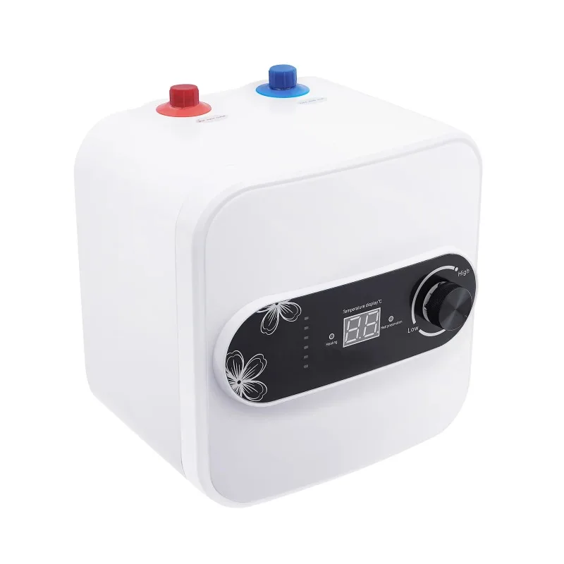 

On Demand Instant Hot Water Heaters Top Water Inlet Electric Water Heater 110V 1500W Wall Mount Heater w/Tank