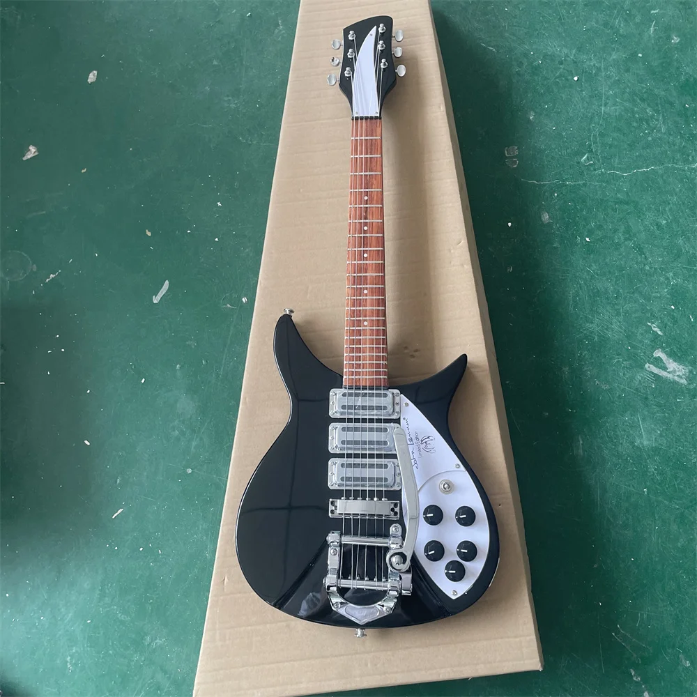 In stock electric guitar, Ricken 325 electric guitar,Backer 34 inches, can be customized , free shipping guitars guitarra