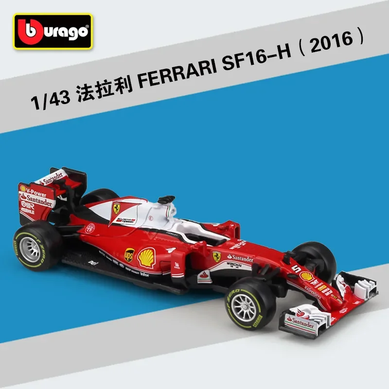 Bburago 1:43 SF1000 SF90 SF71H SF70H RB16B RB15 RB13 RB14 W10 F1 Racing Formula Car Static Simulation Diecast Alloy Model Car