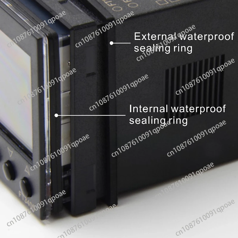 Temperature Controller K-type Pt100 Temperature Controlle FT3403 LCD Large White Font Display Economy Temperature Controller