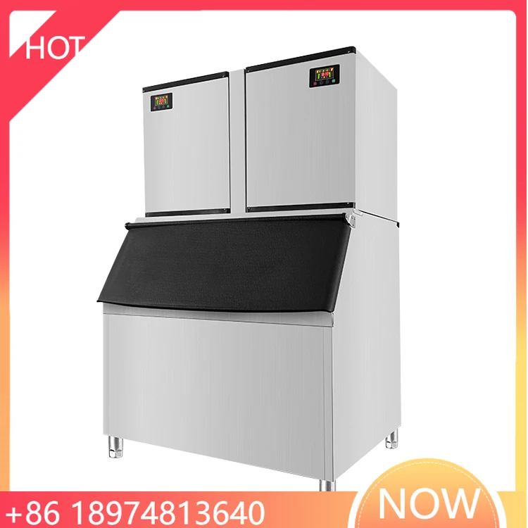 Commercial Ice Maker Machine 1000kg 900kg Cube Ice Making Machine With Factory Price