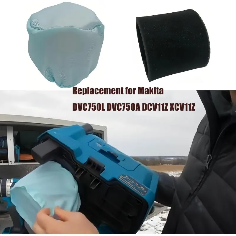 【EFFICIENT 】For 422449-8 162635-6 Dust Extractor Replacement Filter Set- Power Tool Accessories For DVC750L DVC750