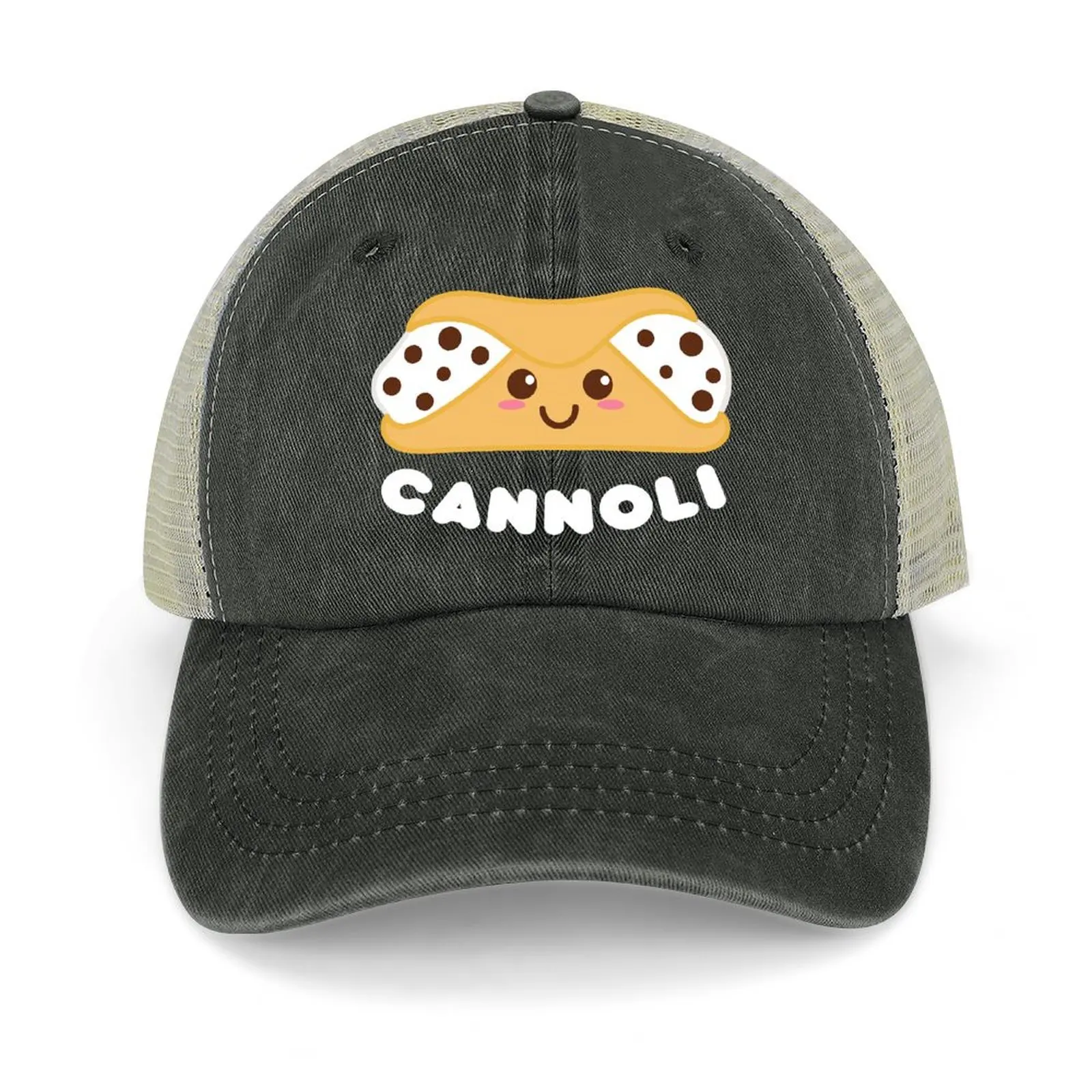 

Kawaii Cannoli Baseball Cap Fishing cap Trucker Hat New In The Hat Anime Women Beach Fashion Men's