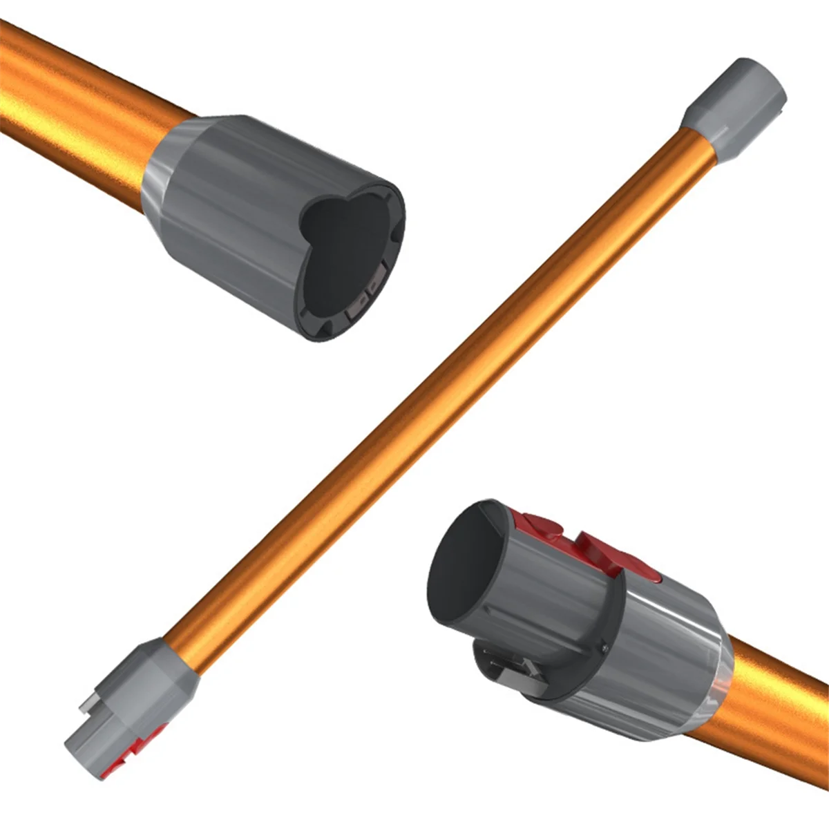 伸縮式延長ロッド,ダイソンv6 v7 v8 v10 v11 v15用ワンドチューブ,コードレス掃除機アクセサリー