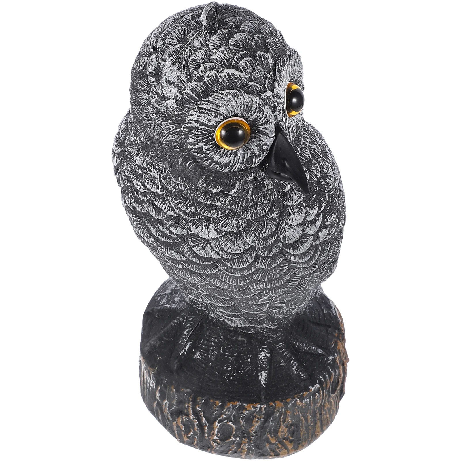 

Realistic Statue Yard Decoration Bird Deterrent Outdoor Fake Plastic Yard Ornament Lawn Garden Decorative Sculpture Decor Garden