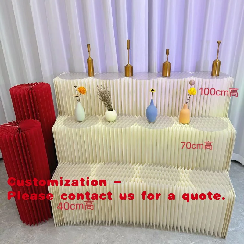 

Customize.Foldable Multifunctional Long Strip Exhibition Stand Island Exhibition Mall Display Mobile Multi-layer Displa