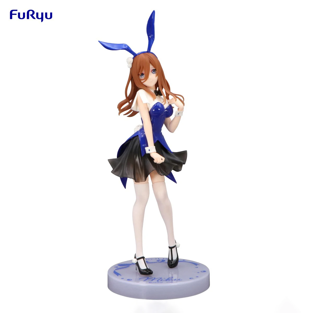 متوفر في المخزون شخصية FuRyu الأصلية المطلية مسبقًا ثلاثية-Try-iT Eiga Gotoubun No Hanayome Ichika Nino Miku Yotsubaitsuki Color Bunny Ver.