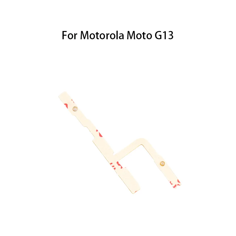 Gefensi Power ON OFF Mute Switch Control Key Volume Button Flex Cable For Motorola Moto G13