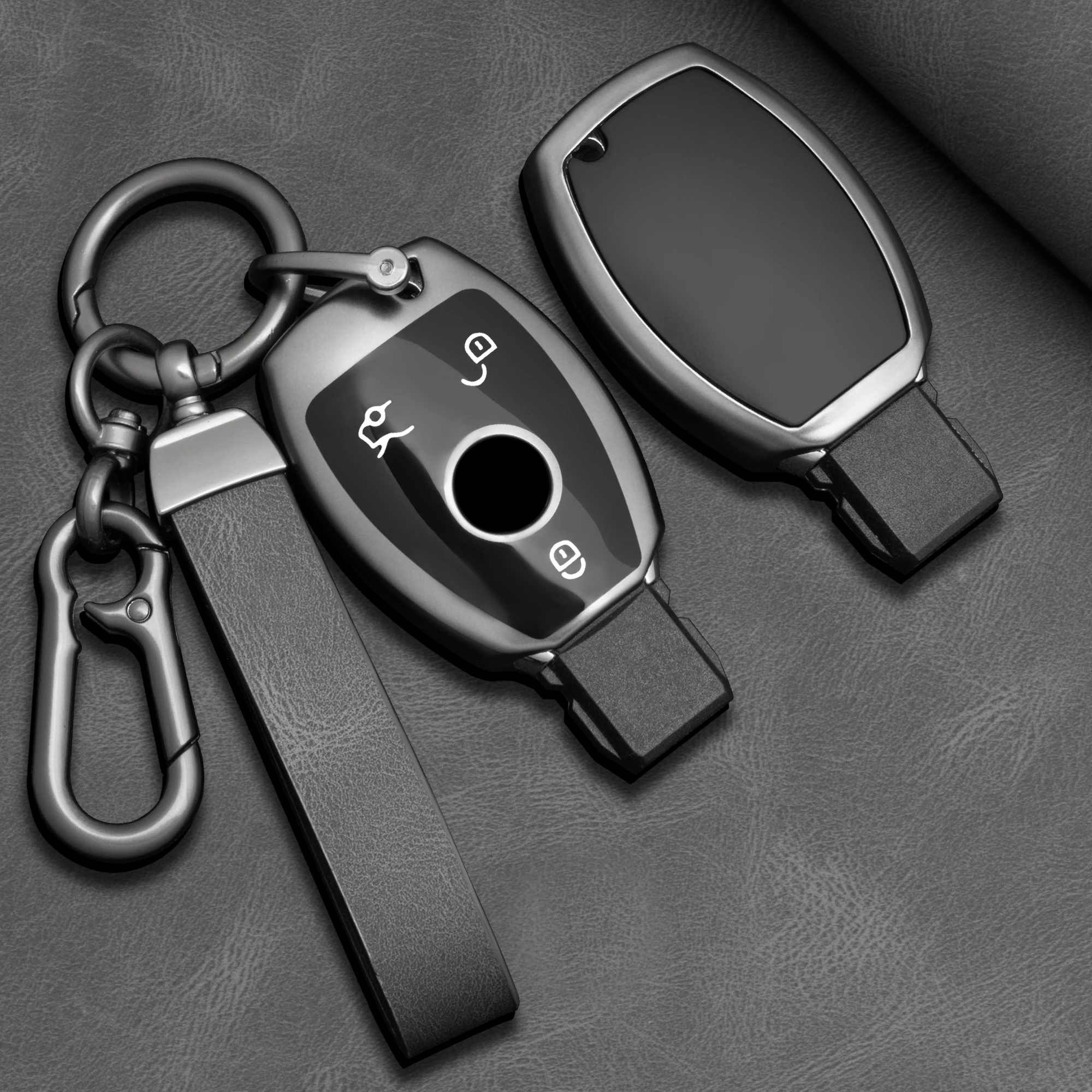 TPU Car Key Case Cover 3Buttons For Mercedes Benz A B G R Class GLA GLK W176 W204 W251 W463 Car Key Case Cover Shell Accessories
