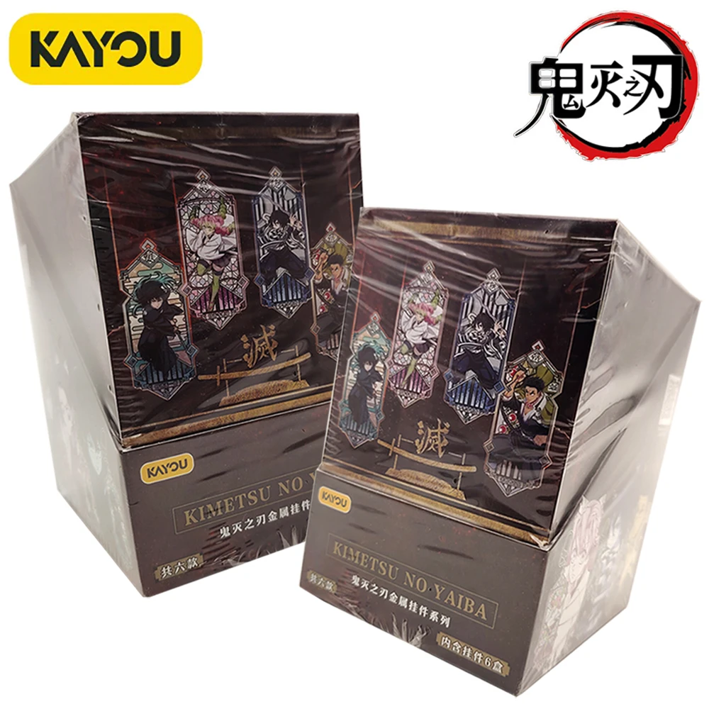 

Official Kayou Demon Slayer Exquisite Mobile Backpack Decoration High Quality Metal Pendant Toys Boys and Girls Cherish Gifts