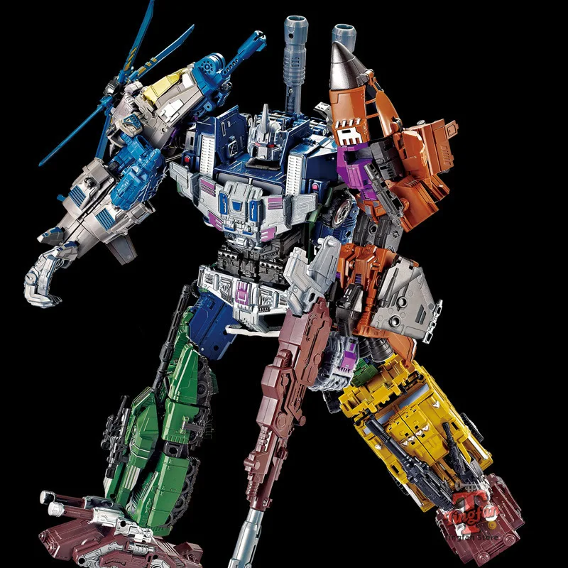 Yuexing Hun-Tian-Bao Toy Star-Change Warrior Robot transformateur 5 en 1 (avion et réservoir) cadeau de Noël cadeau d'Halloween