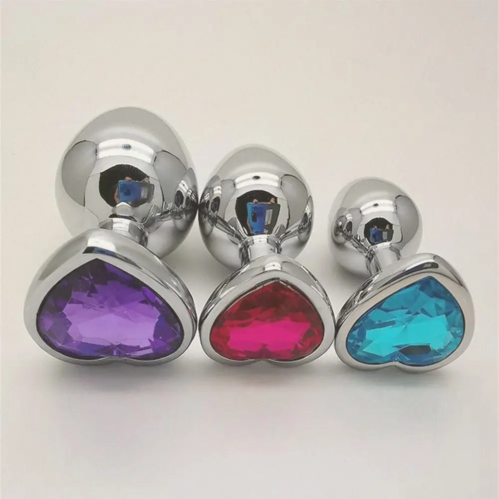 الإدراج بأعقاب القلب المكونات للرجال الفولاذ المقاوم للصدأ ألعاب جنسية للرجال Cul هزاز خاص بالسيدات لايف Sexitoys الأسرة الحميمة #5